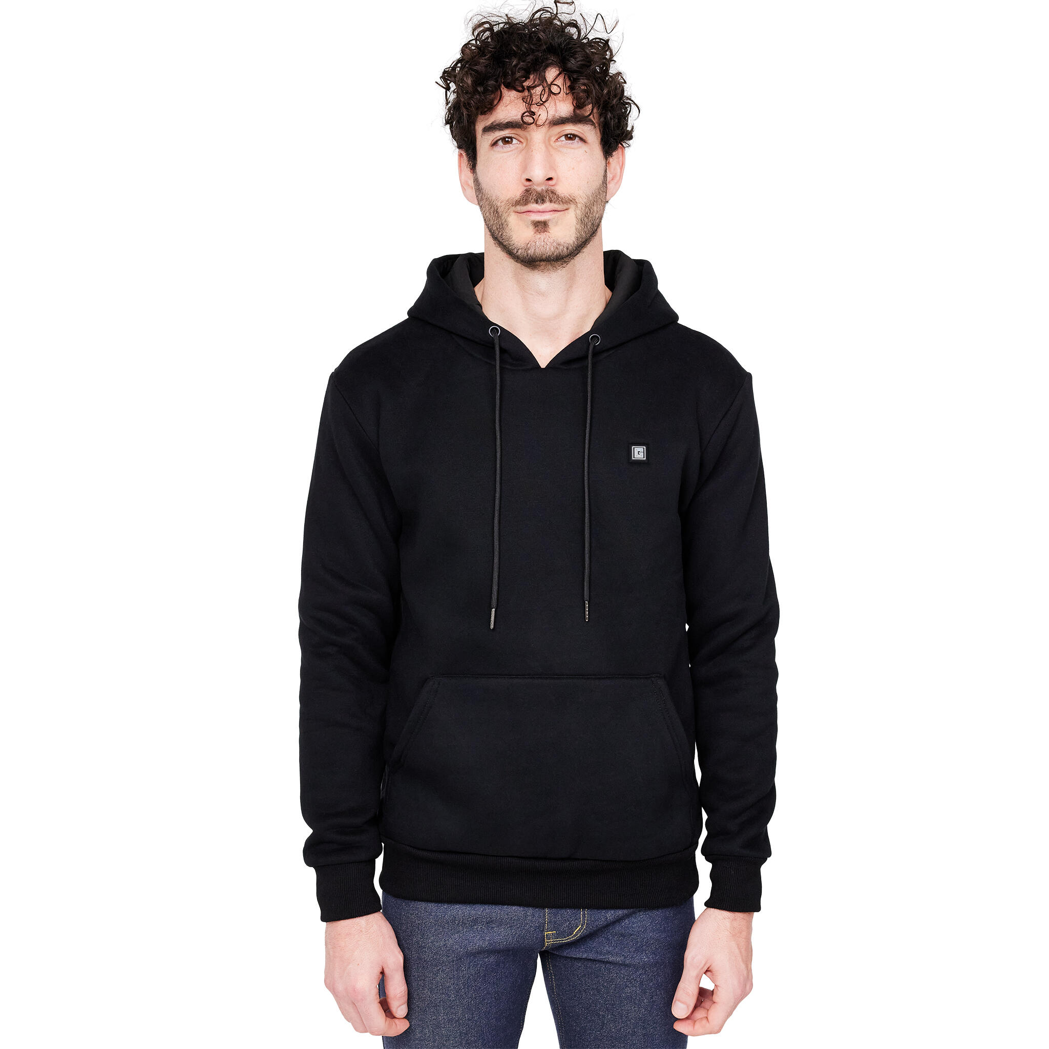 G-heat - Hoodie À Capuche Adulte Chauffant Noir - Pull Chauffant - Noir - 40 M - Decathlon