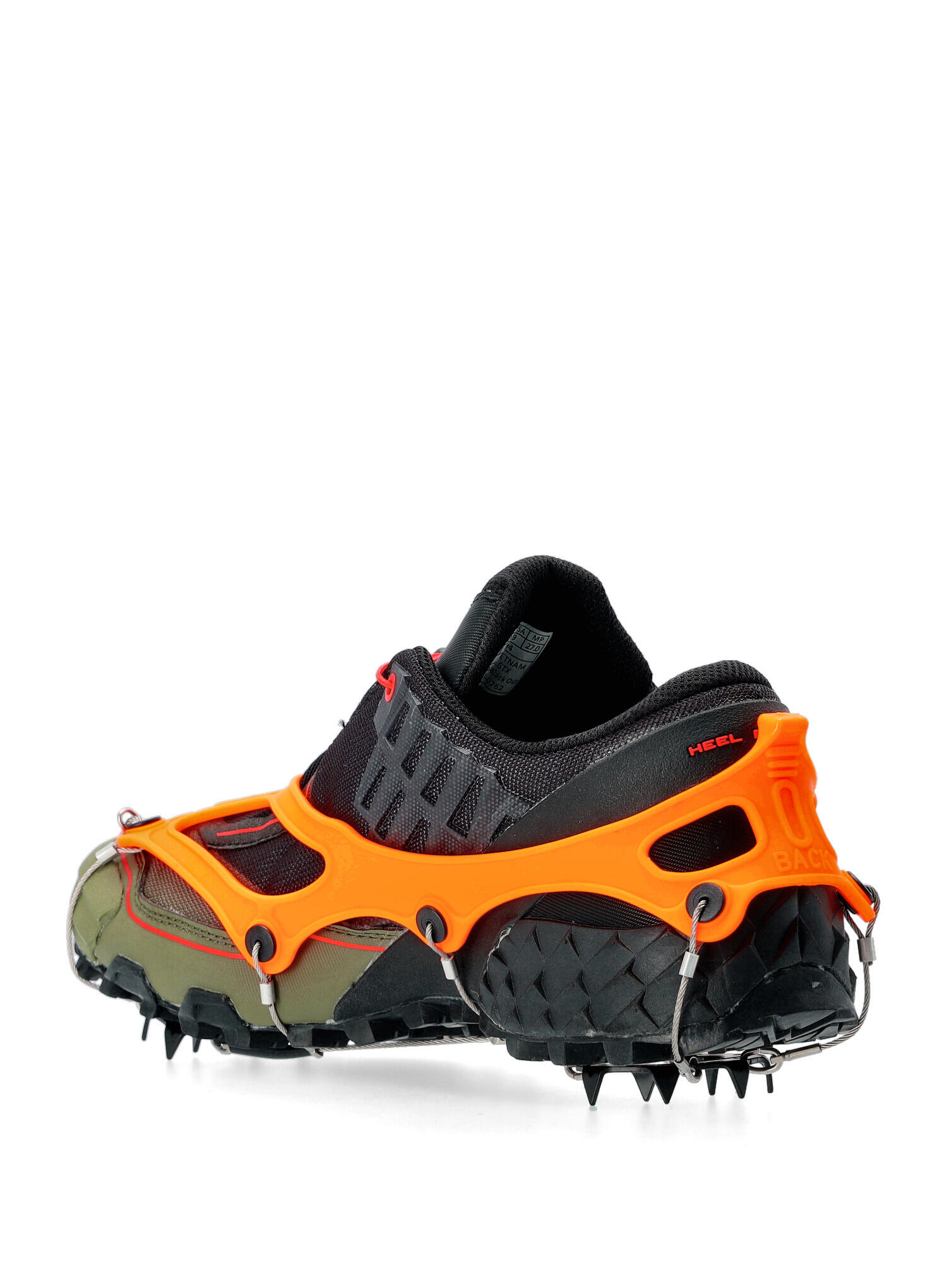 Crampons de metal Nortec Trail 2.1 da Nesmeky com sola de borracha 6/7
