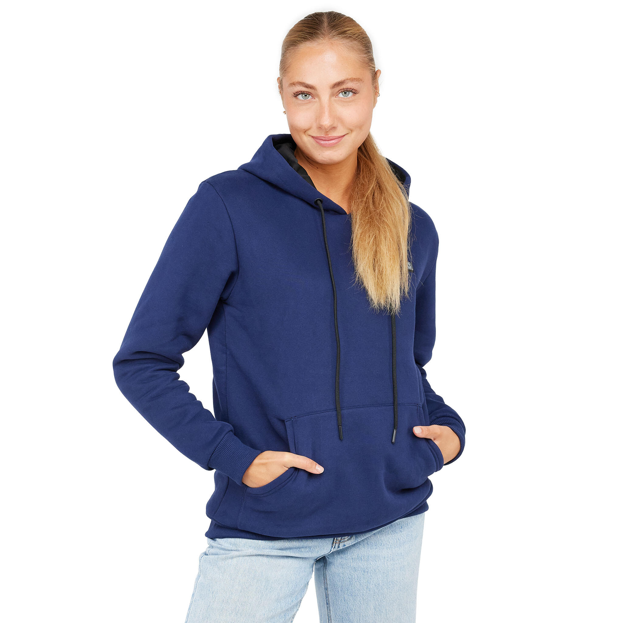 G-HEAT Heated Blue Hoodie with Hood for Adults