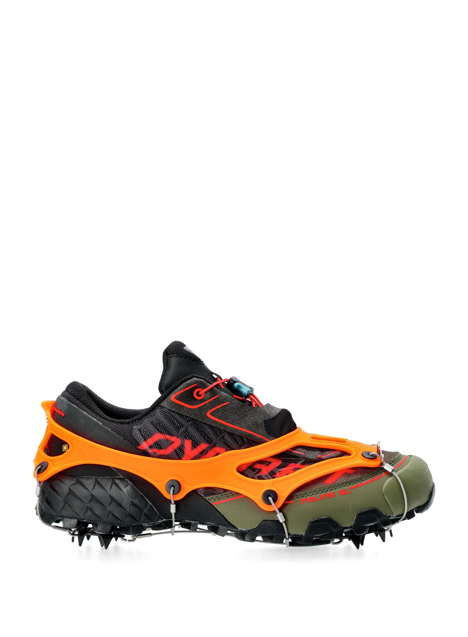 Crampons de metal Nortec Trail 2.1 da Nesmeky com sola de borracha 3/7