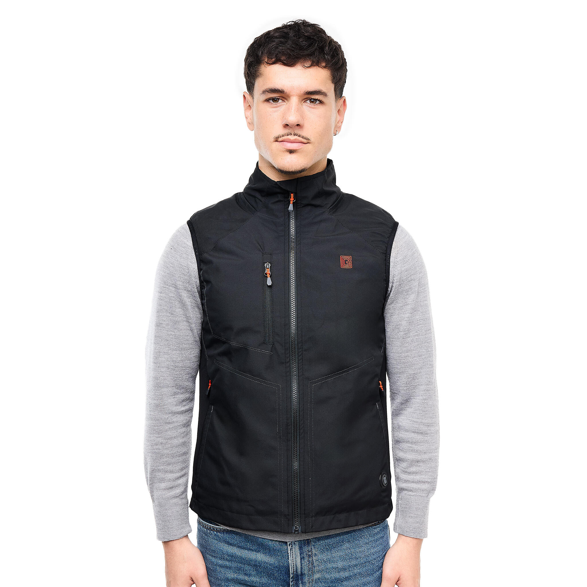 G-heat - Gilet Sport Homme Chauffant - Gilet Chauffant - Noir - 52 2xl - Decathlon