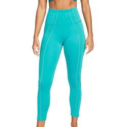 Legging Turquoise Femme Nike 7/8 Lurex