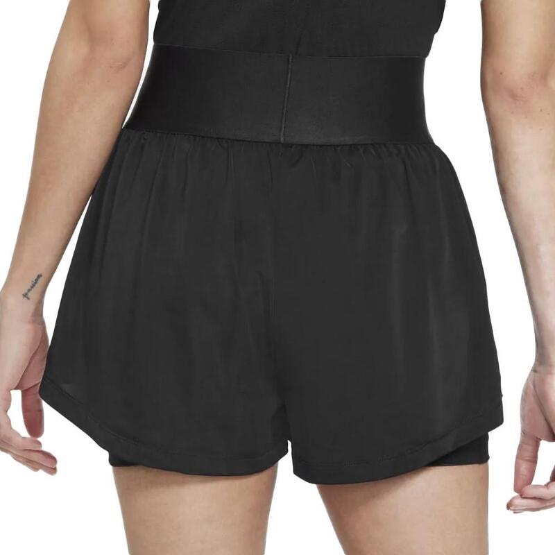 Short de Tennis Noir Femme Nike