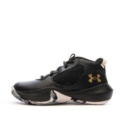 Chaussures de basketball Noires Garçon Under ArmourLockdown 6