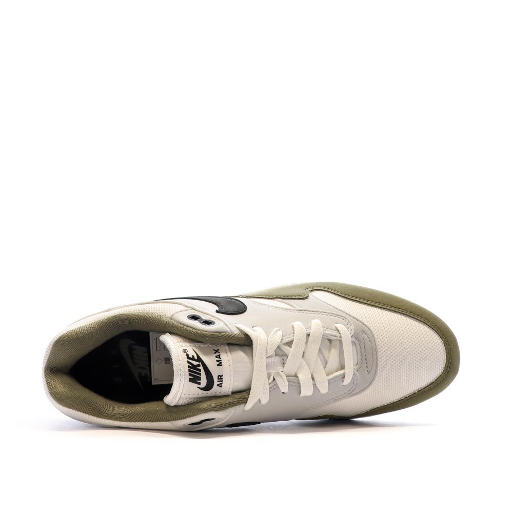 Schuhe  Air Max 1 White Black Medium Olive 4/5
