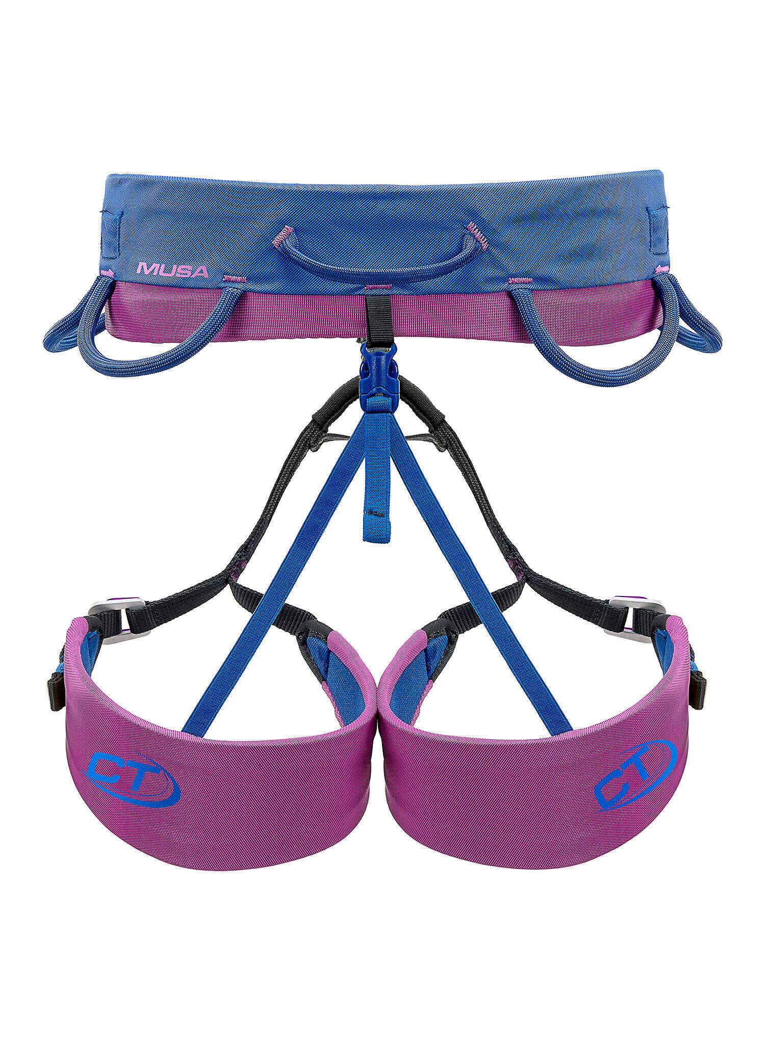 Harnais Musa femme L léger 355g bleu, rembourré 2/7