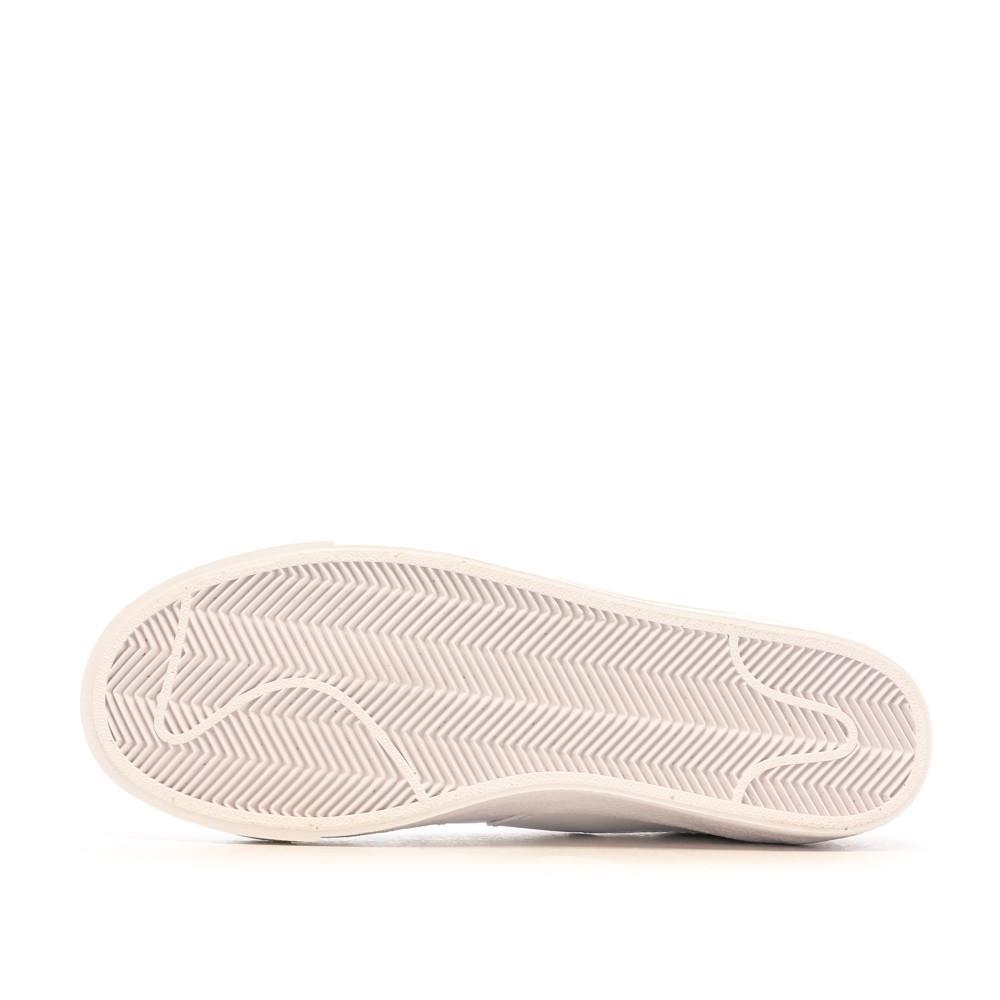 Baskets Blanches/Orange Mixte Nike Blazer Low 77 Jumbo 5/5