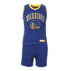 Warriors de Golden State Ensemble basketball Bleu Garçon NBA Zone Tank