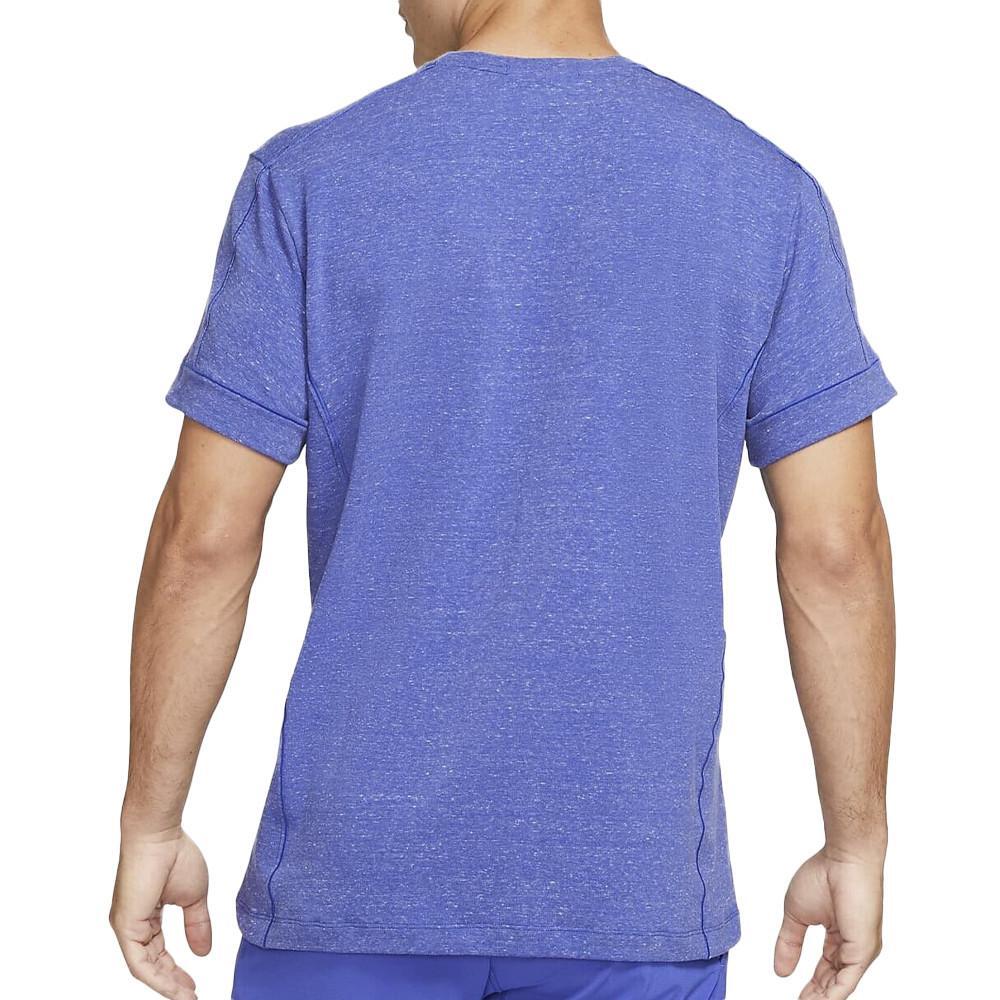 T-shirt Violet Homme Nike Yoga 2/2
