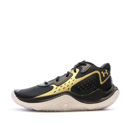 Chaussures de Basket Noir/Doré Mixte Under Armour Jet 23
