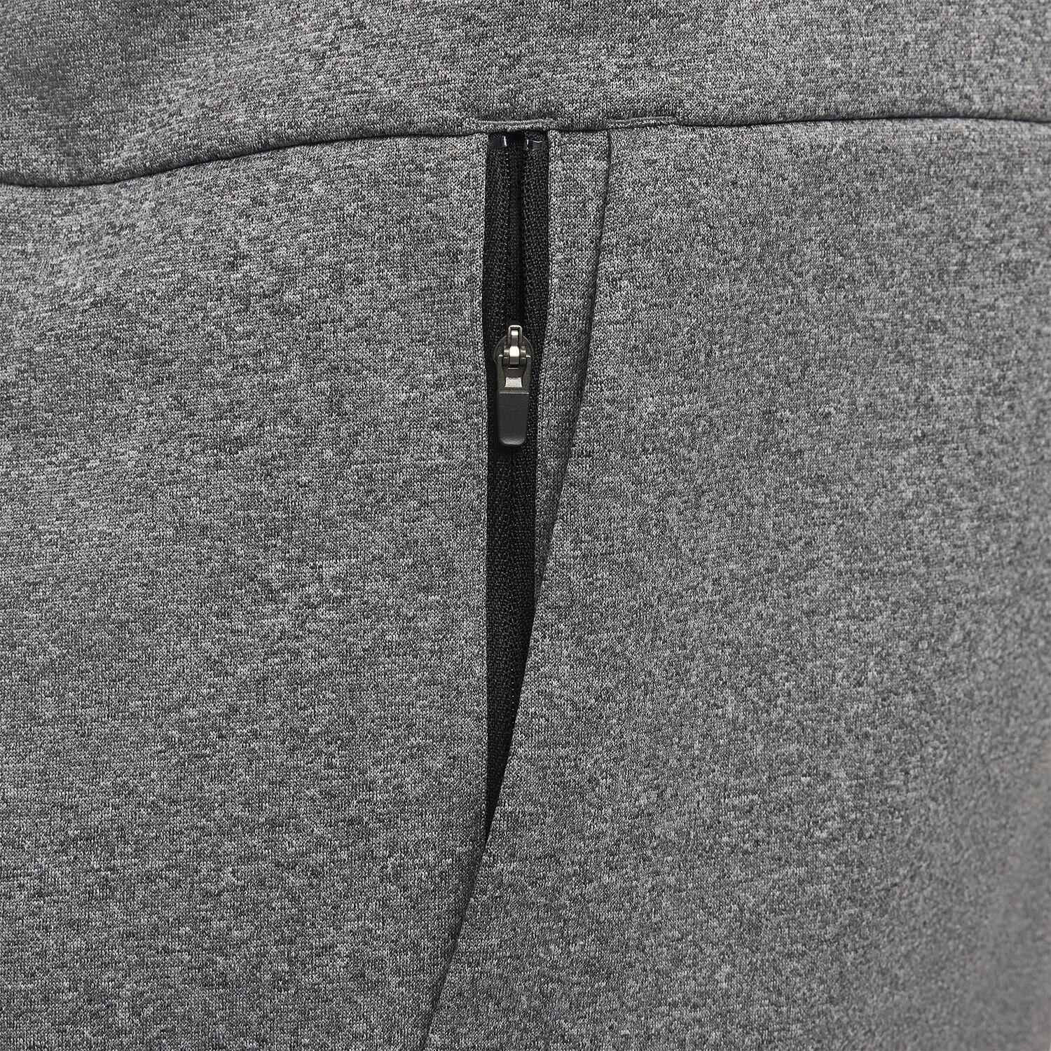 Felpa uomo nike therma-fit pro - grigio 5/7