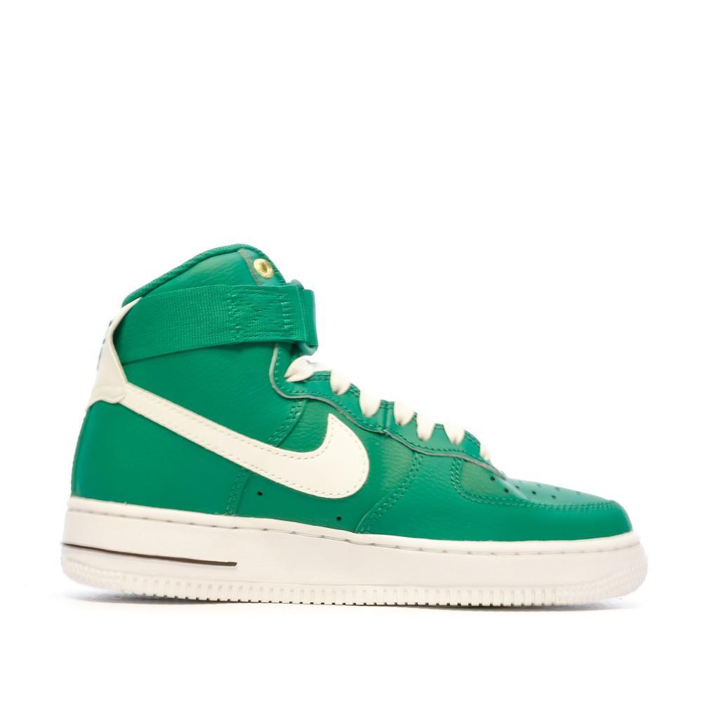 Baskets Verte Femme Nike Nike Air Force 1 Hi 2/5