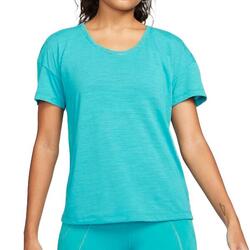 T-shirt Turquoise Femme Nike Lurex