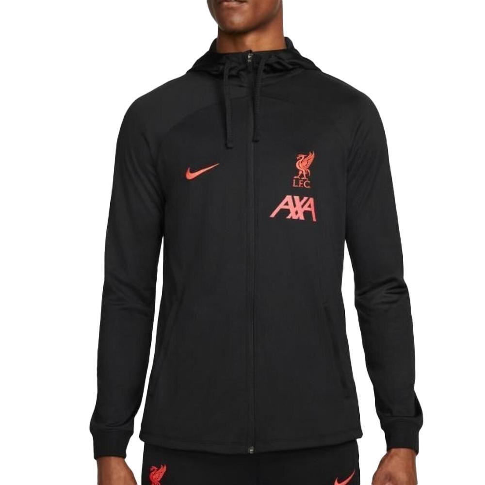Veste survêtement Noir/Rouge Homme Liverpool 2022/2023 1/2