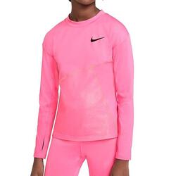 T-shirt Rose Fille Nike Pro Warm