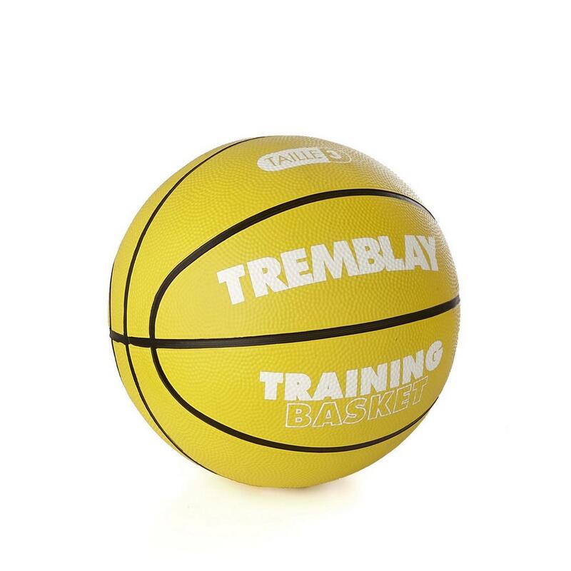 Ballon de basket TRAINING CAOUTCHOUC T3 Tremblay