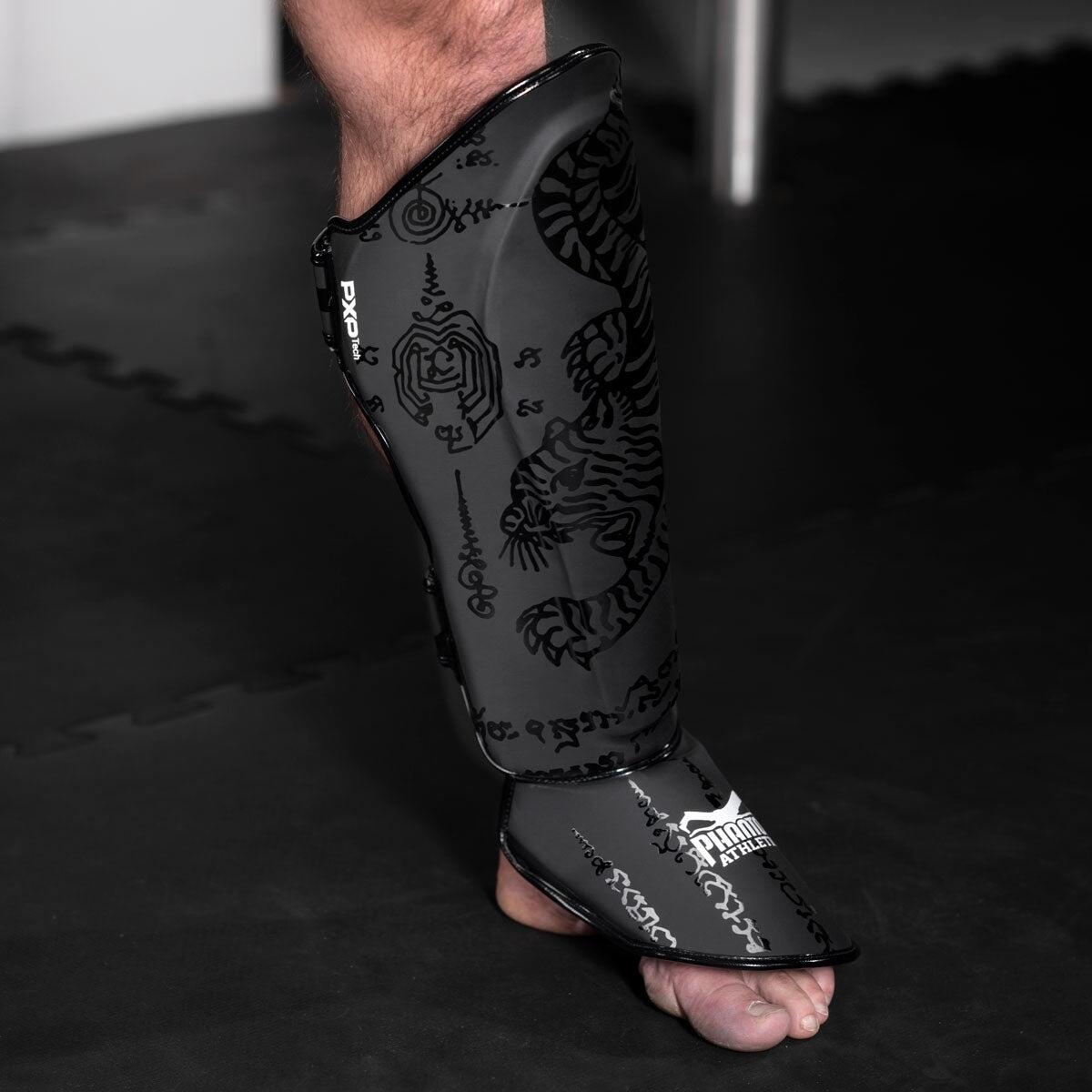 Schienbeinschoner Phantom Muay Thai – Schwarz – S/M 3/3