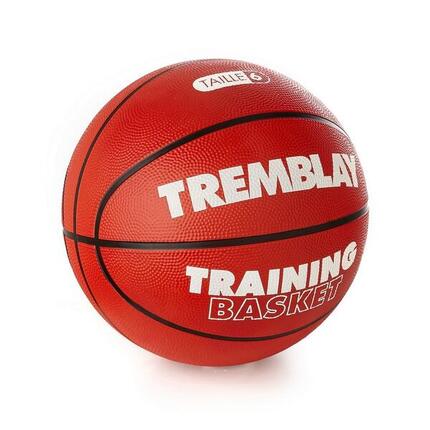 Ballon de basket TRAINING CAOUTCHOUC T6 Tremblay