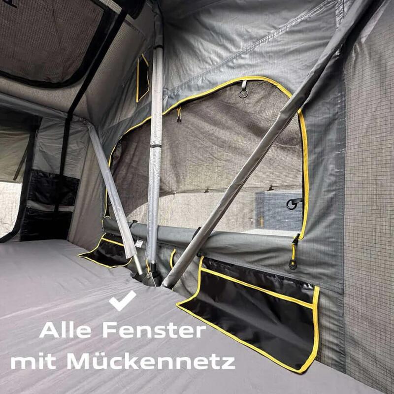 horntools Dachzelt Elements Stone 140cm für 2 Personen 7/7