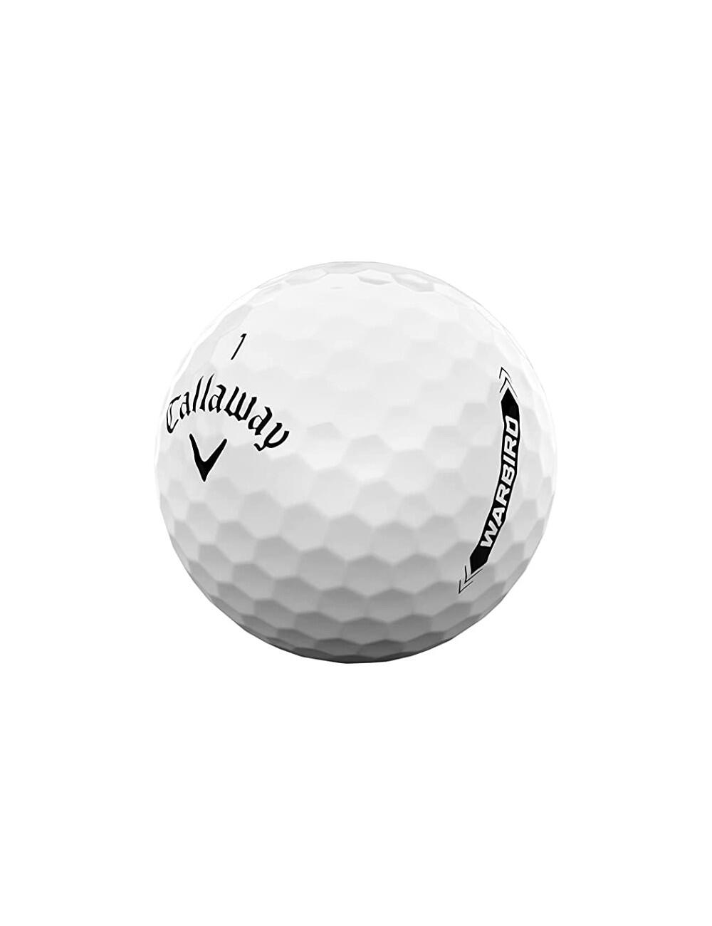 Pelota de Golf Callaway WARBIRD Blanca x12 4/6