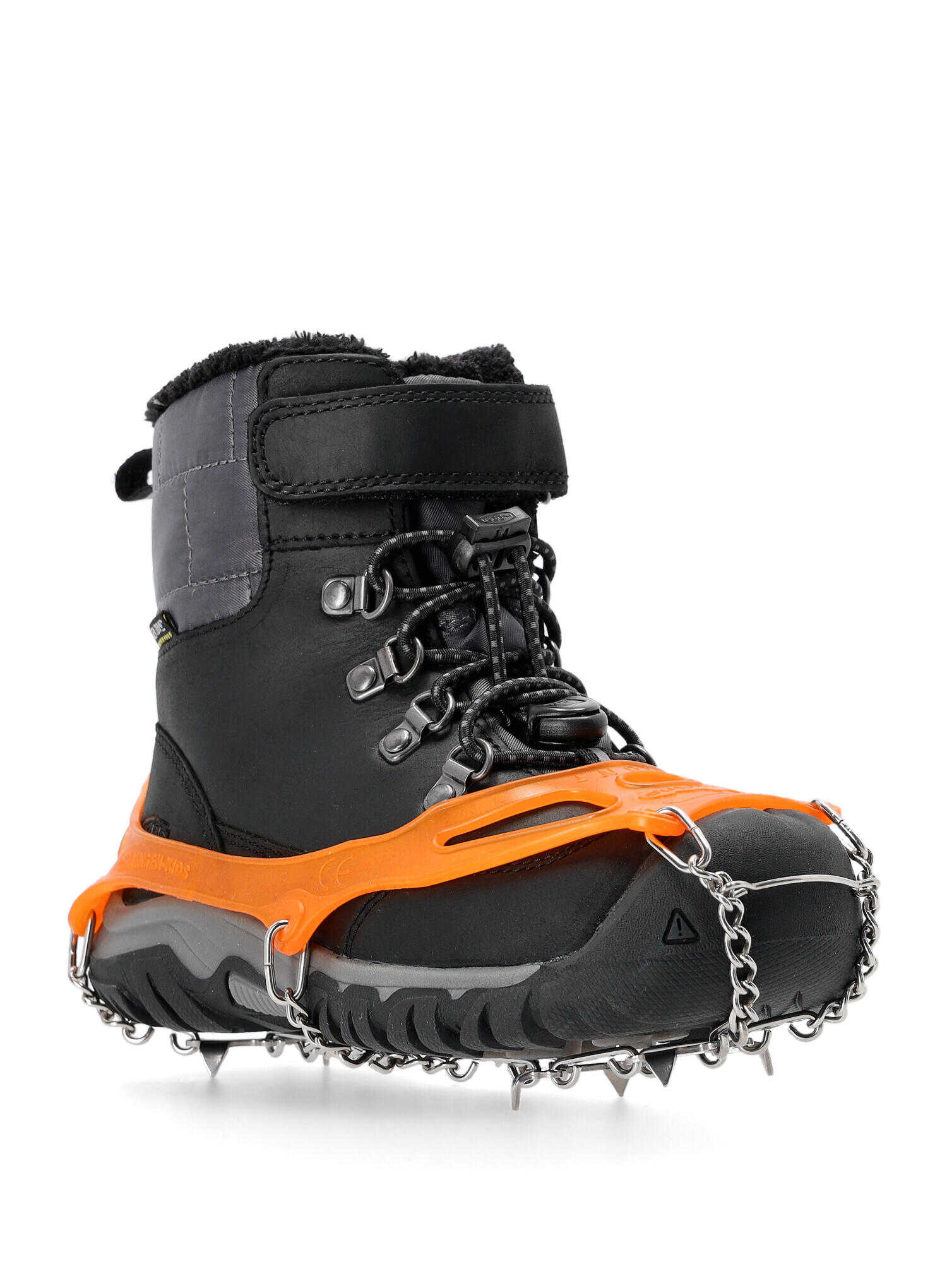 Schneeketten für Kinder Kids orange 3/7