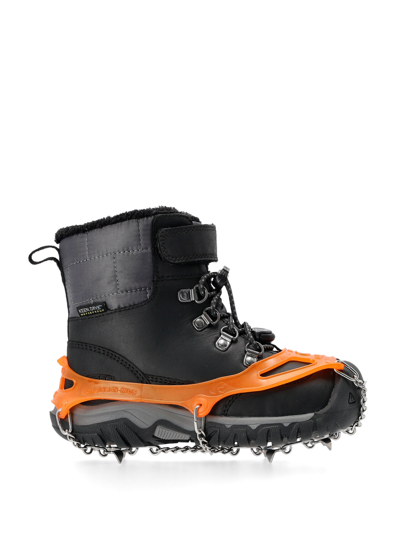 Schneeketten für Kinder Kids orange 2/7