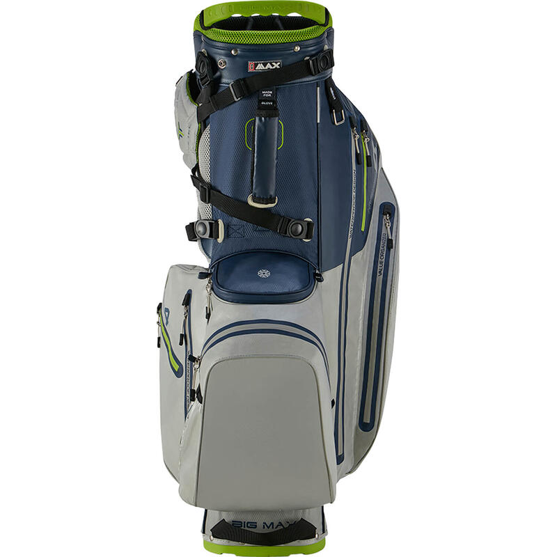 Aqua Hybrid 4 - Waterdichte Golftas - Cart Bag - BLAUW Grijs