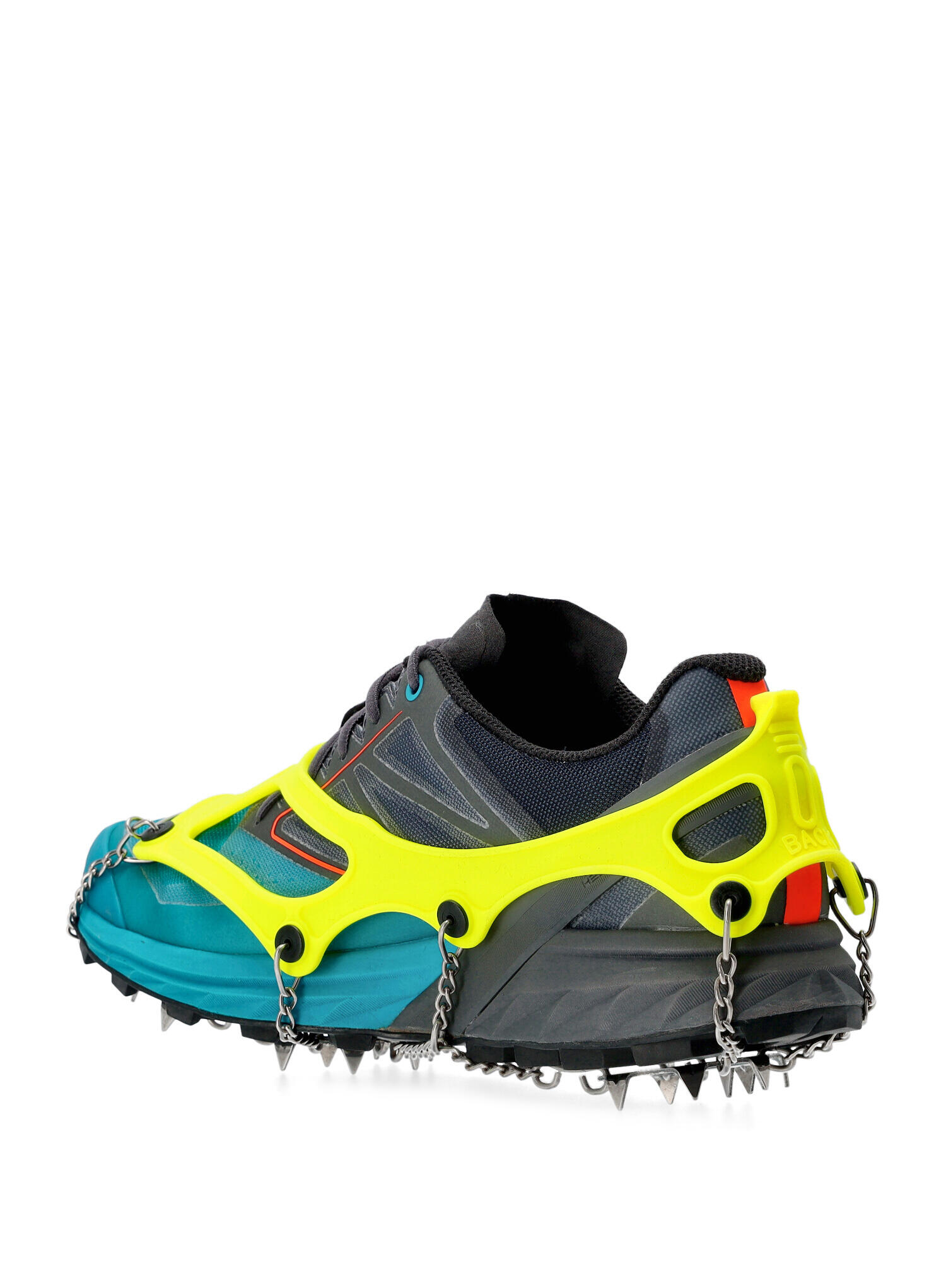 Micro-crampons Nortec Fast S lemon 36-38, 21 pointes inox 8 mm 6/7