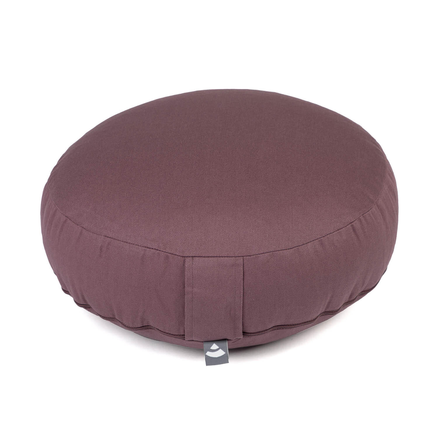 Meditationskissen RONDO ECO EXTRA FLACH dusty purple | Dinkelhülsen 2/4