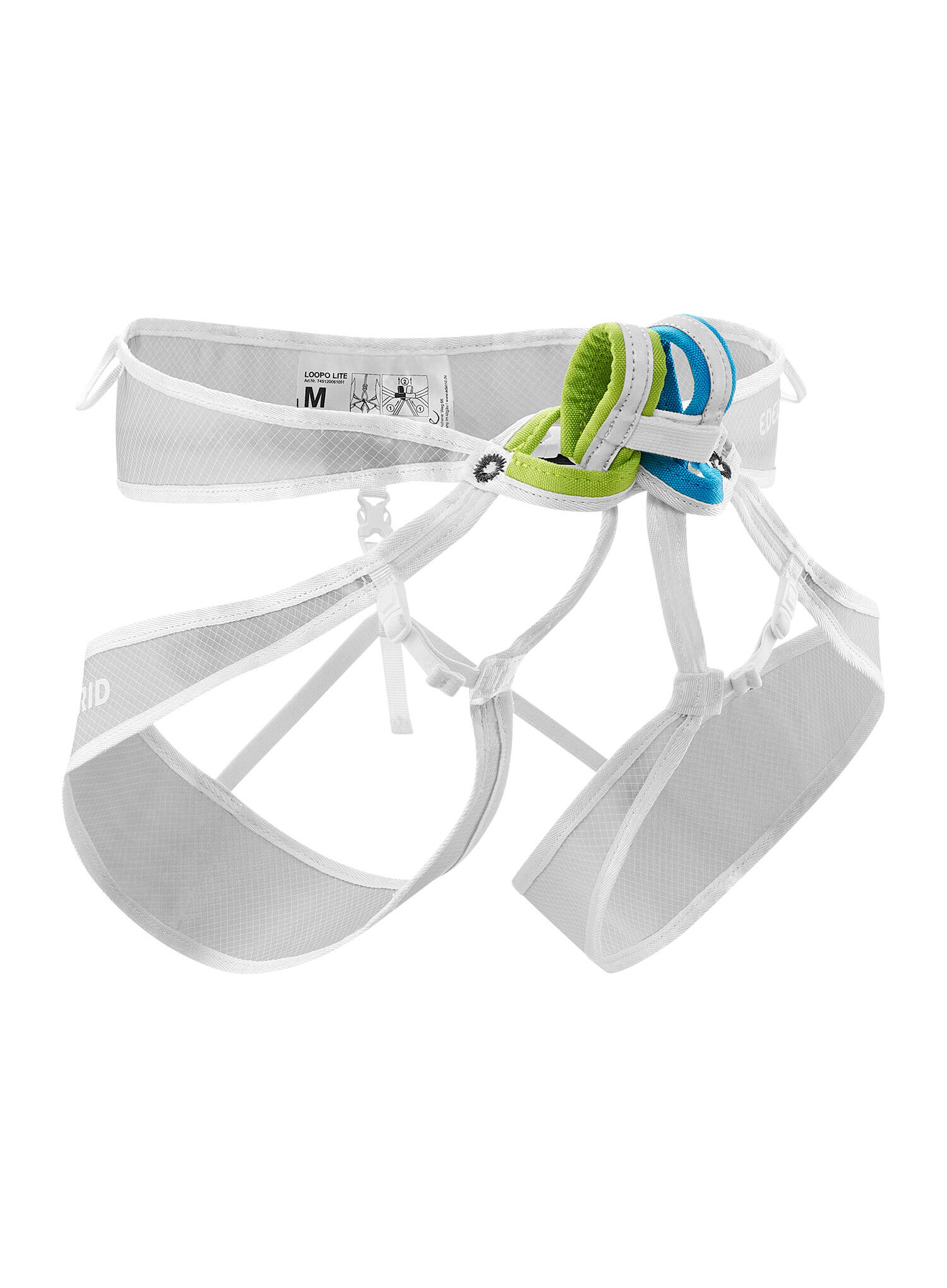 Centura de alpinism EDELRID Loopo Lite II gri deschis