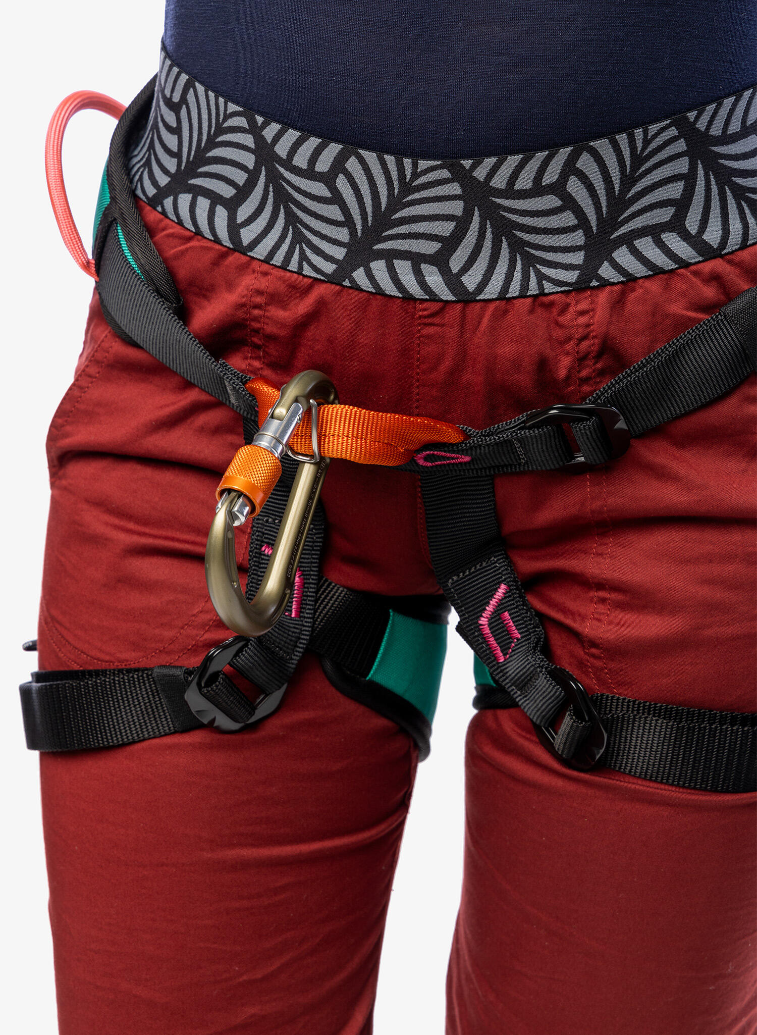 Uprząż wspinaczkowa Climbing Technology Explorer - green/pink 7/7