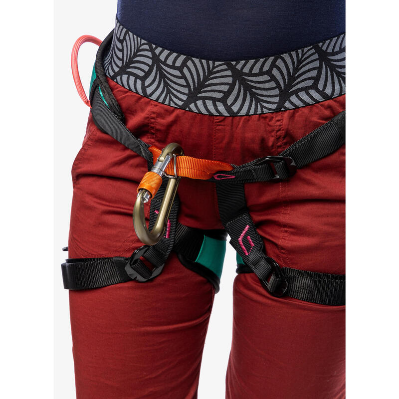 Uprząż wspinaczkowa Climbing Technology Explorer - green/pink