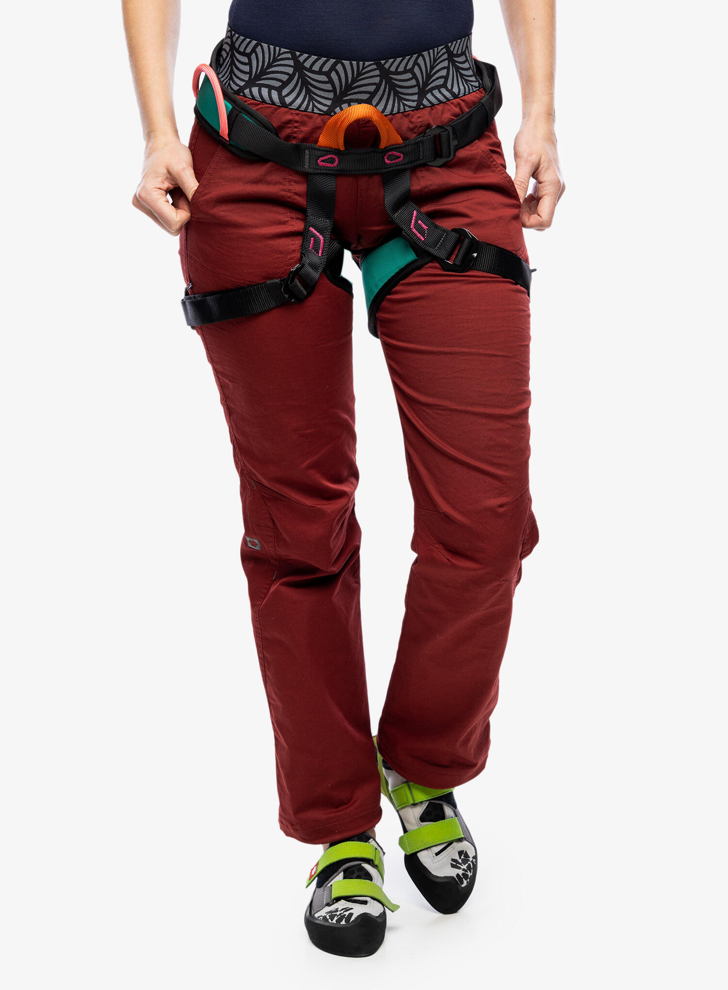 Uprząż wspinaczkowa Climbing Technology Explorer - green/pink 4/7