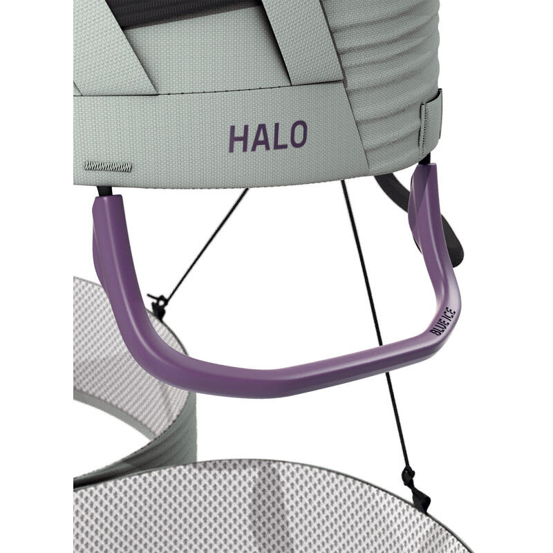 Harnais Blue Ice HALO ultralight cu caracteristici principale