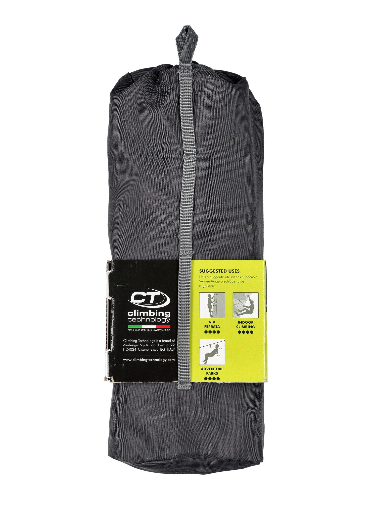 Klettersteiggurt Climbing Technology Explorer groen-limoen 5/7