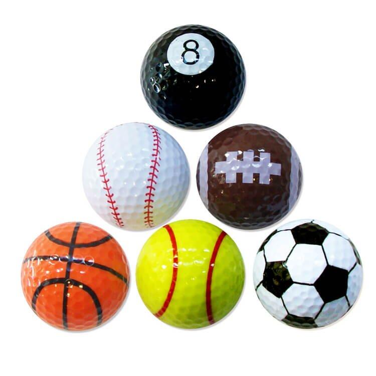 PGA TOUR Fun Sport Golf Balls (Set of 6) 2/2