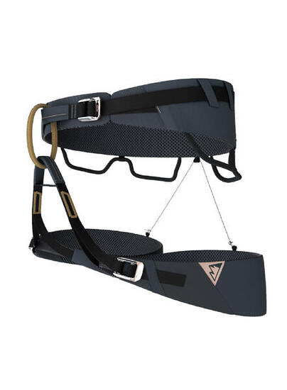 Baudrier Blue Ice Cuesta réglable, ceinture large EVA, 4 porte-matériel