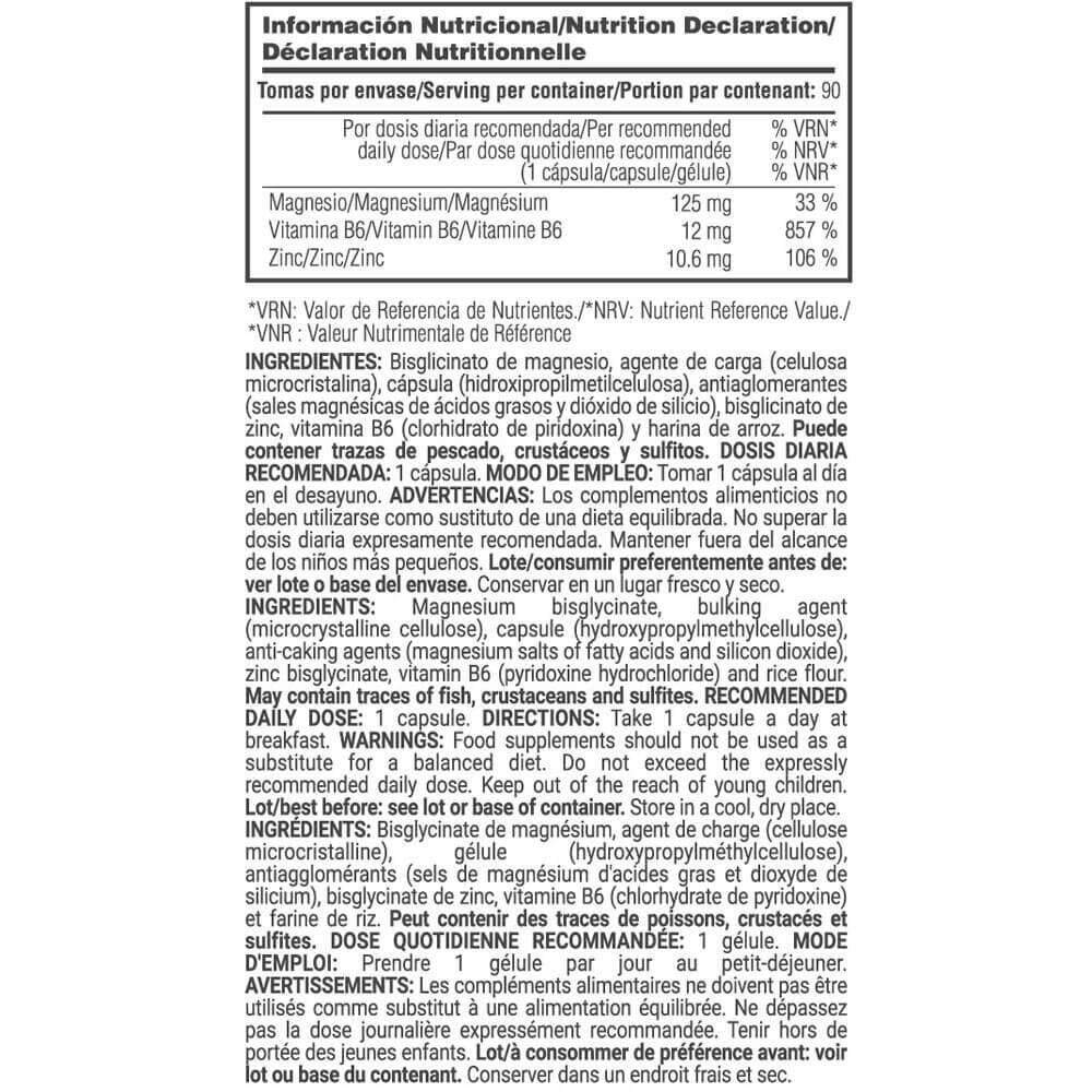 ZMA - 90 Capsule Vegetali MM Supplements 4/4