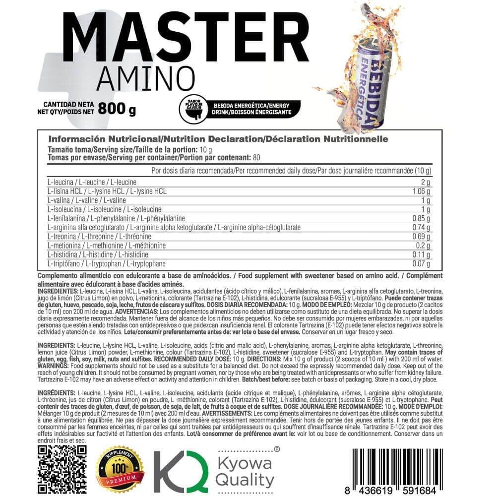 Master Amino - 800g Napój energetyczny MASmusculo 6/6