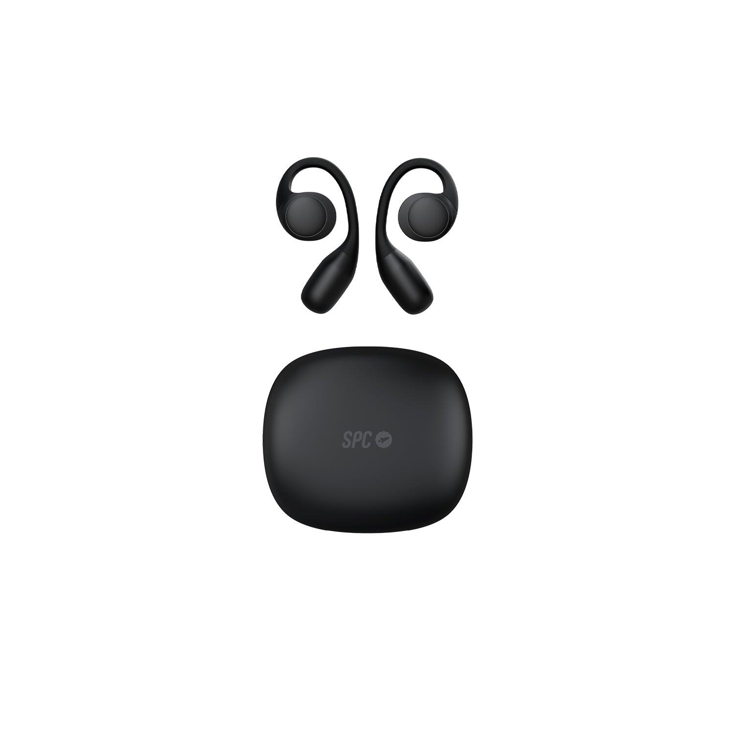 Auriculares SPC Boost Pro, 30h, ENC, IPX4, dupla conexão, Bluetooth, Preto 1/5