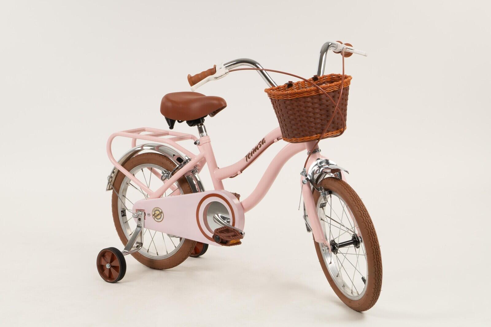 Bicicleta Infantil 16" Vintage Rosa 7/7