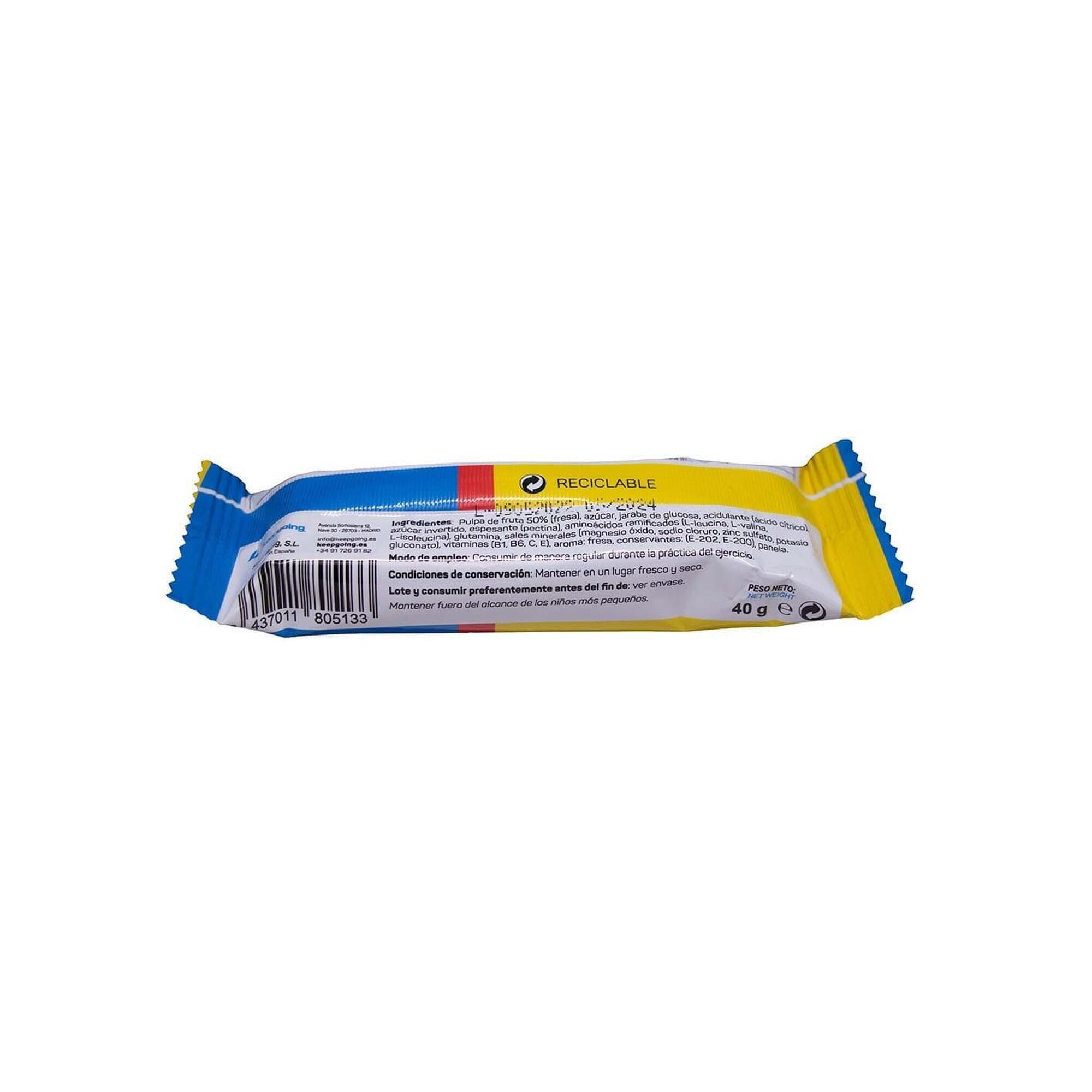 Barrita Energética Natural Energía Pro "EnergyPro Bar" de Fresa 1x40g 2/6