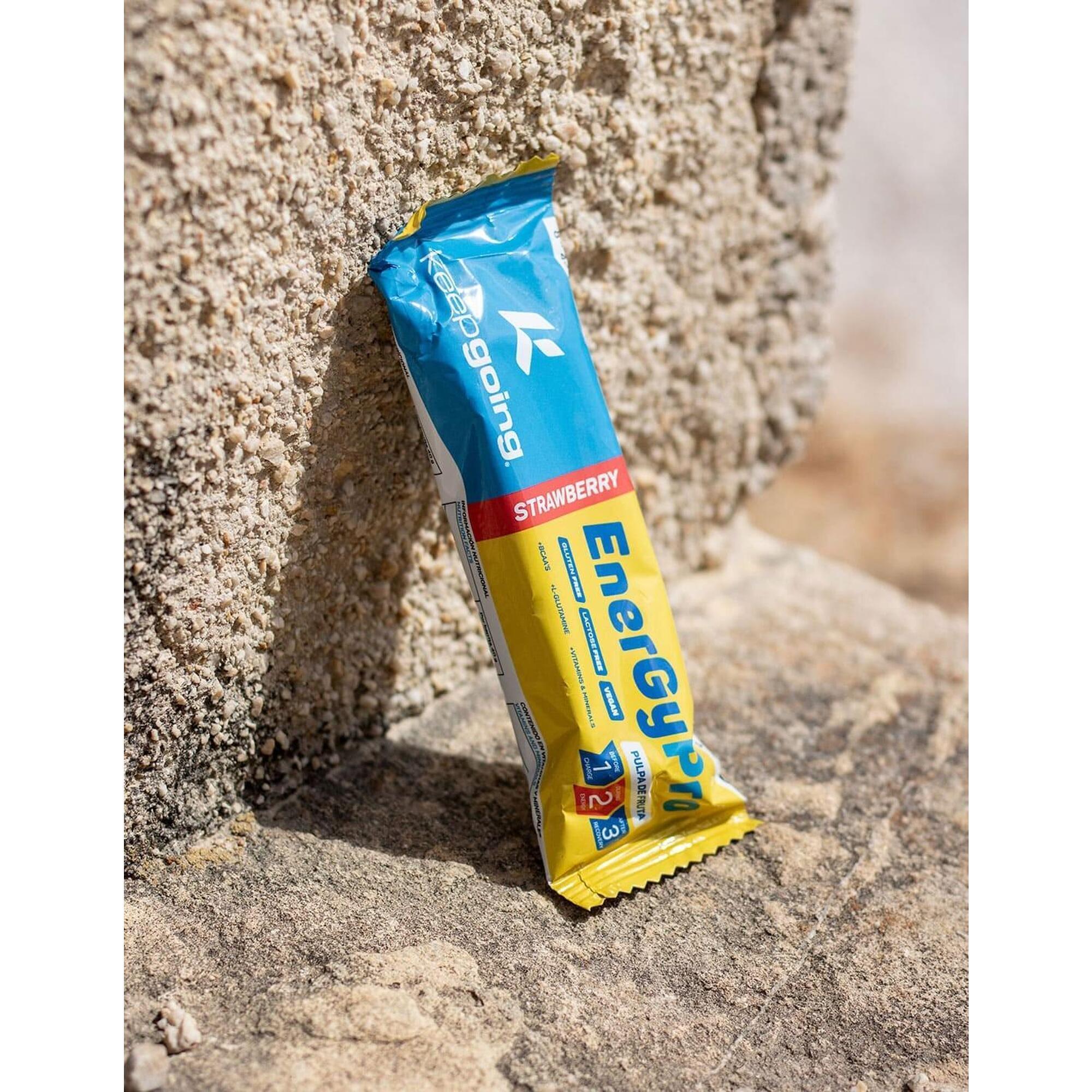 Barrita Energética Natural Energía Pro "EnergyPro Bar" de Fresa 1x40g 3/6
