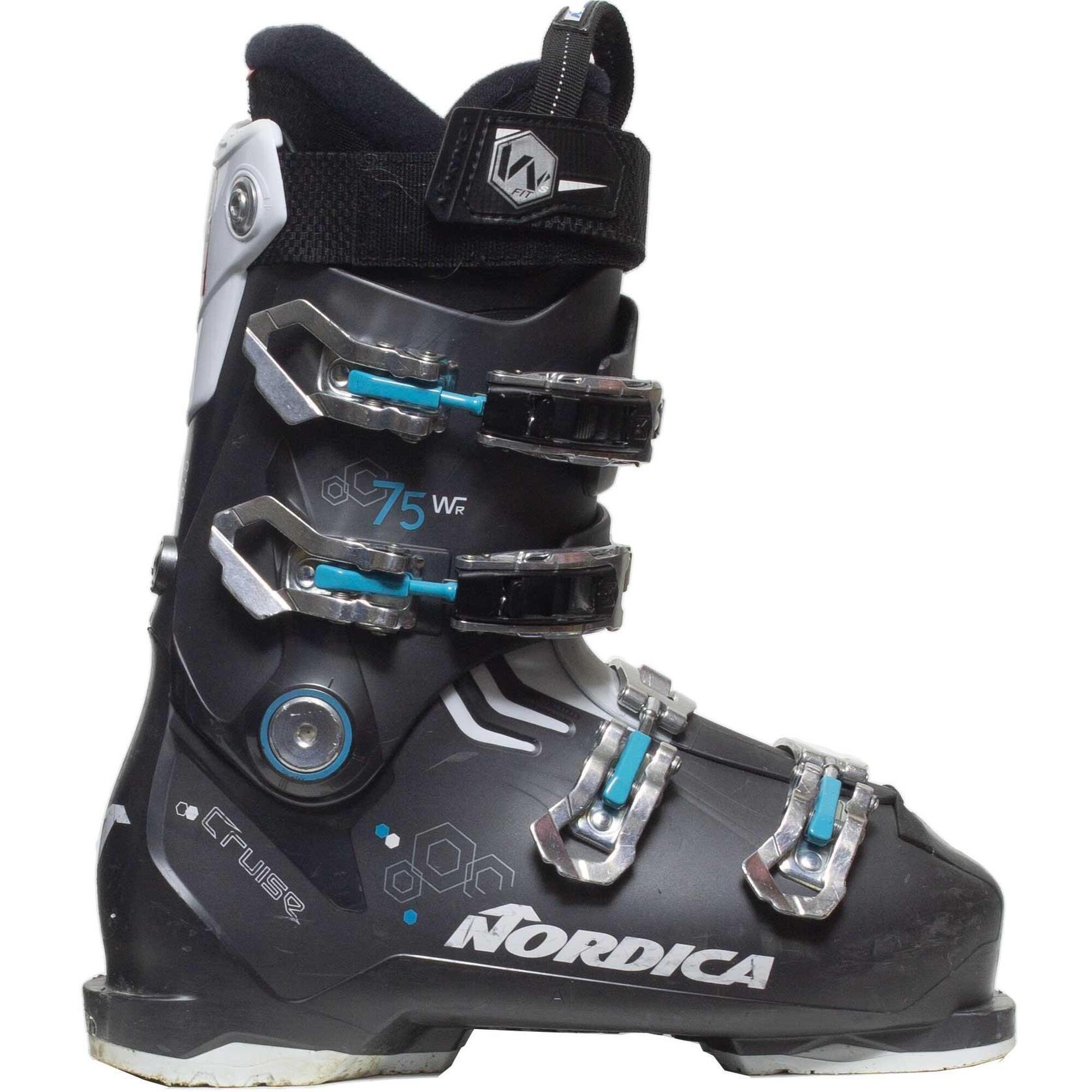 Nordica - Chaussures De Ski D'Occasion - Nordica Cruise 75x, 37,5 Eu, Bon État - Chaussures De Ski - Multicolore - 24 Cm - Decathlon