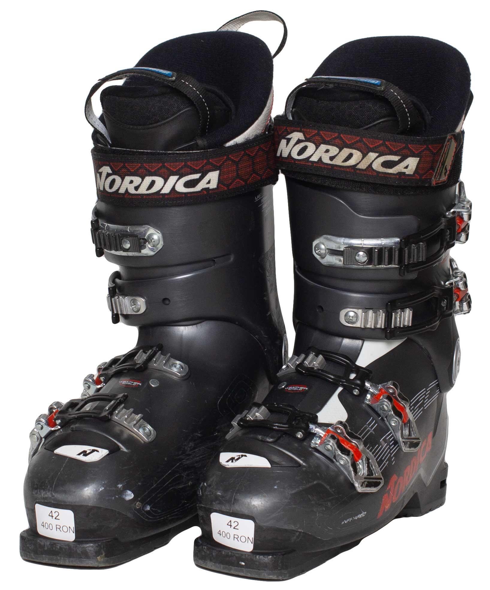 Gebrauchte Skischuhe - NORDICA Speedmachine 100R, 45,5 EU, guter Zustand 2/3