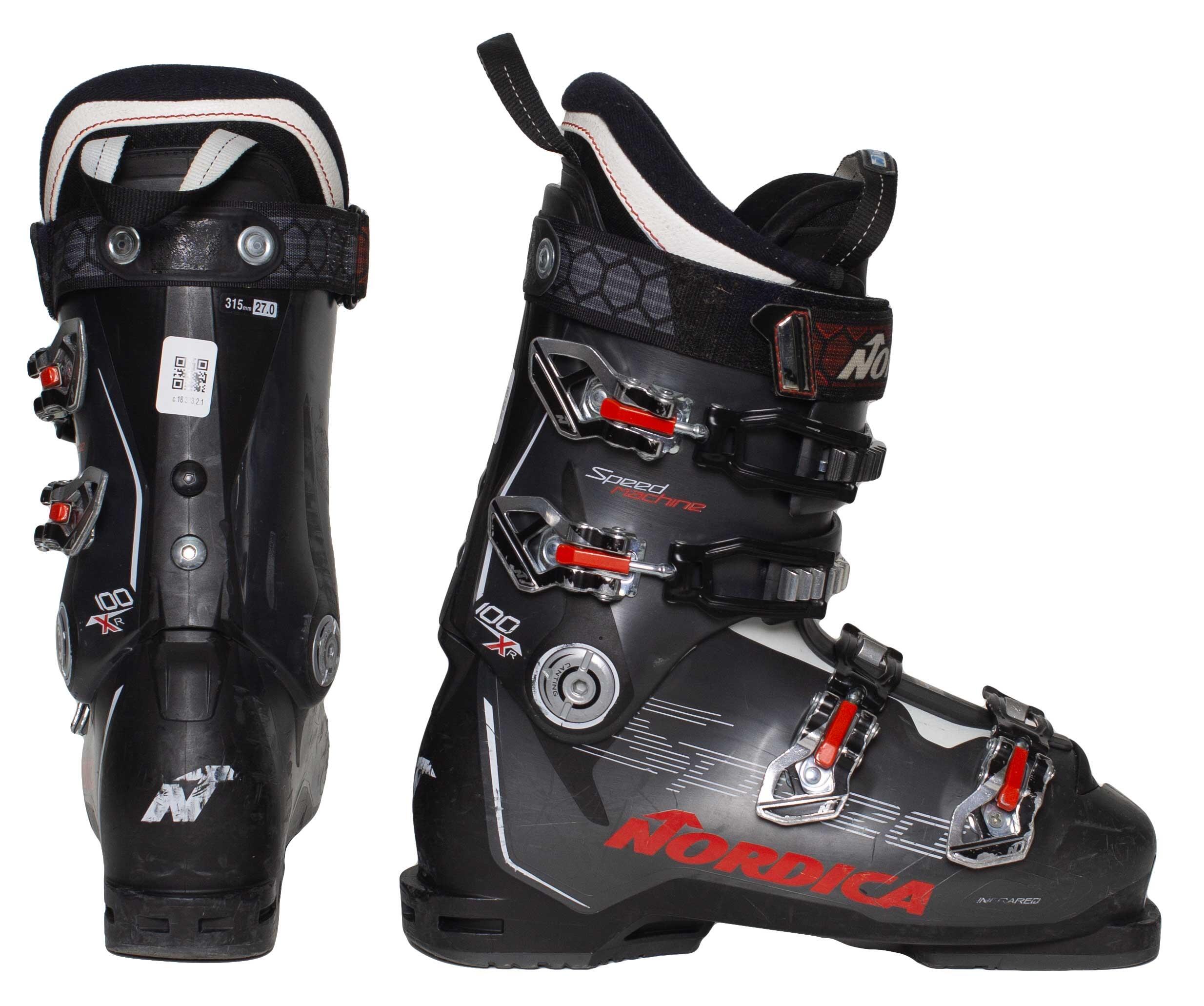 Gebrauchte Skischuhe - NORDICA Speedmachine 100R, 45,5 EU, guter Zustand 3/3