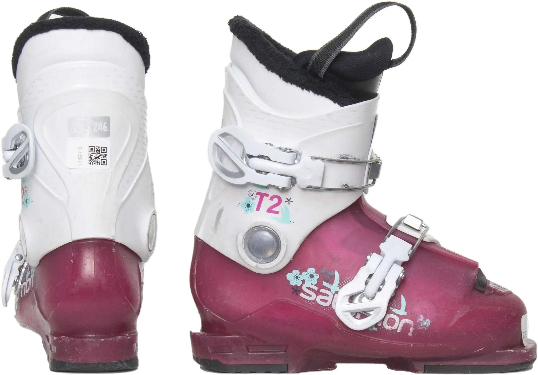 Használt Sícipő - Salomon T2 Purple - Jó állapotú 3/3