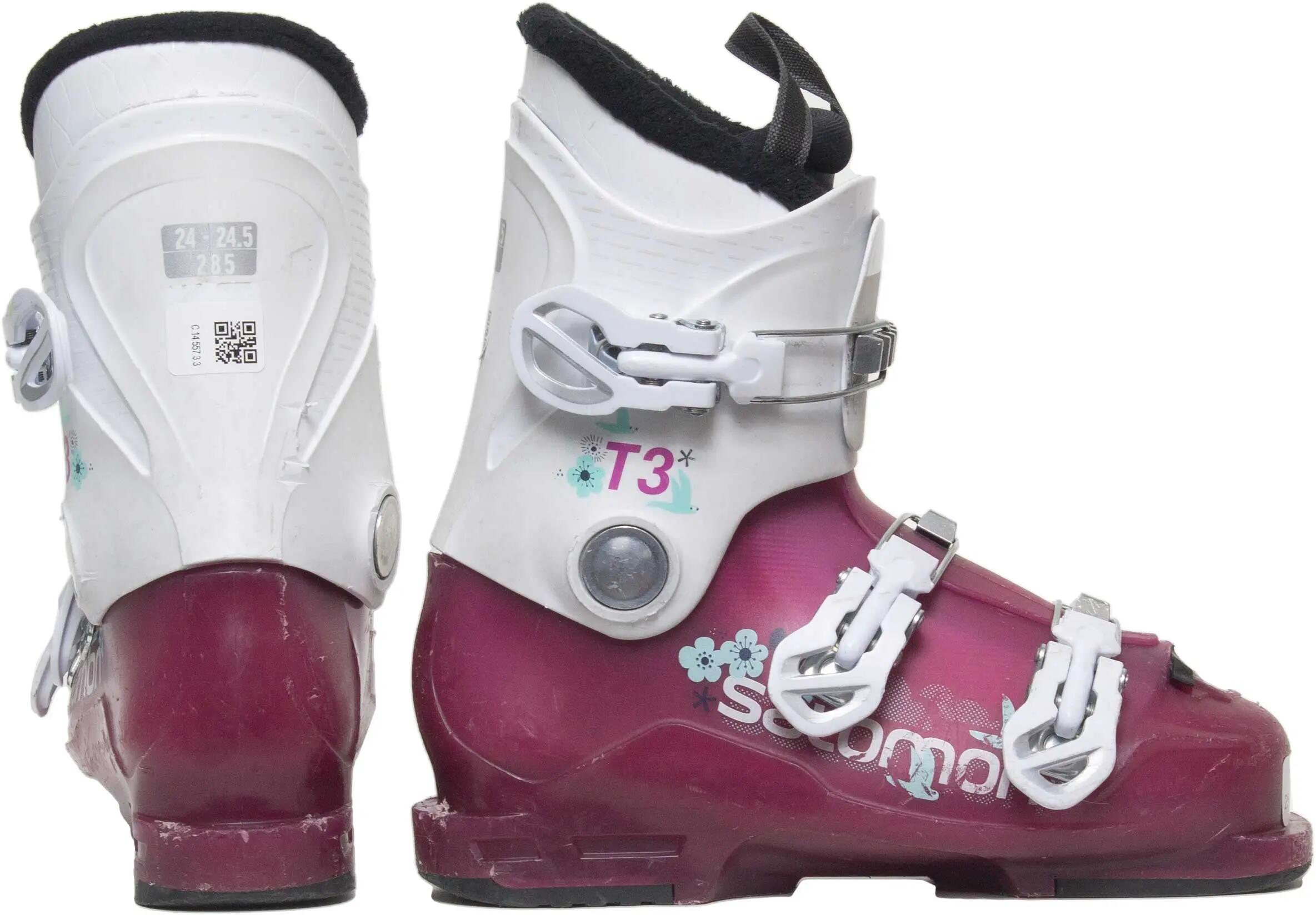Használt Sícipő - Salomon T3 Purple - Jó állapotú 3/3