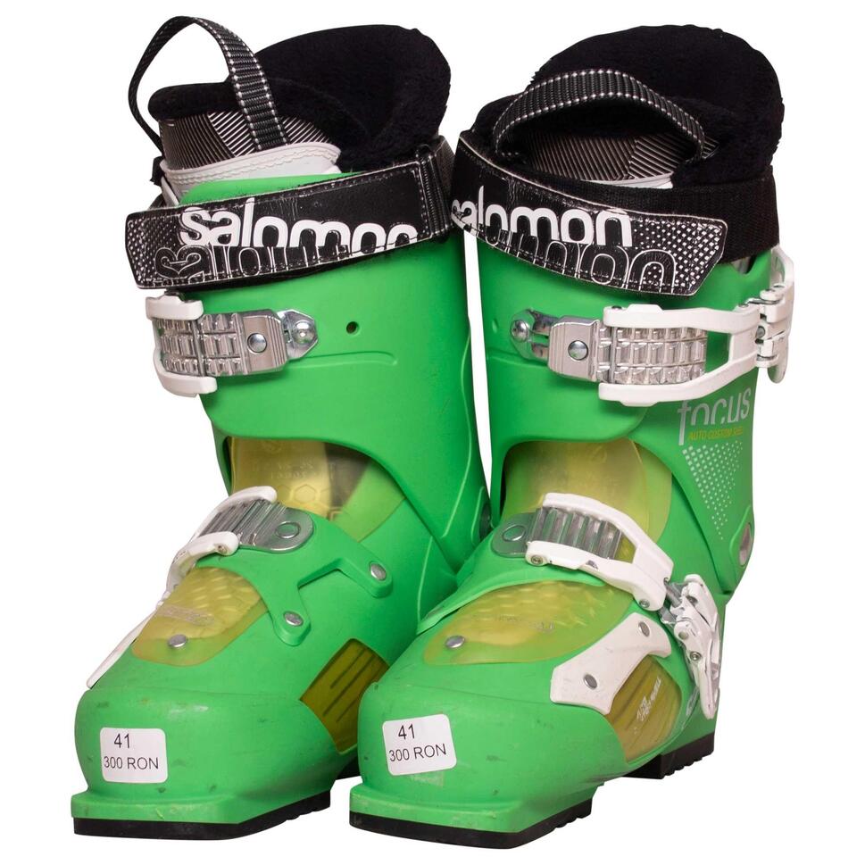 Używane buty narciarskie - SALOMON Focus Green, 45 EU, Stan dobry