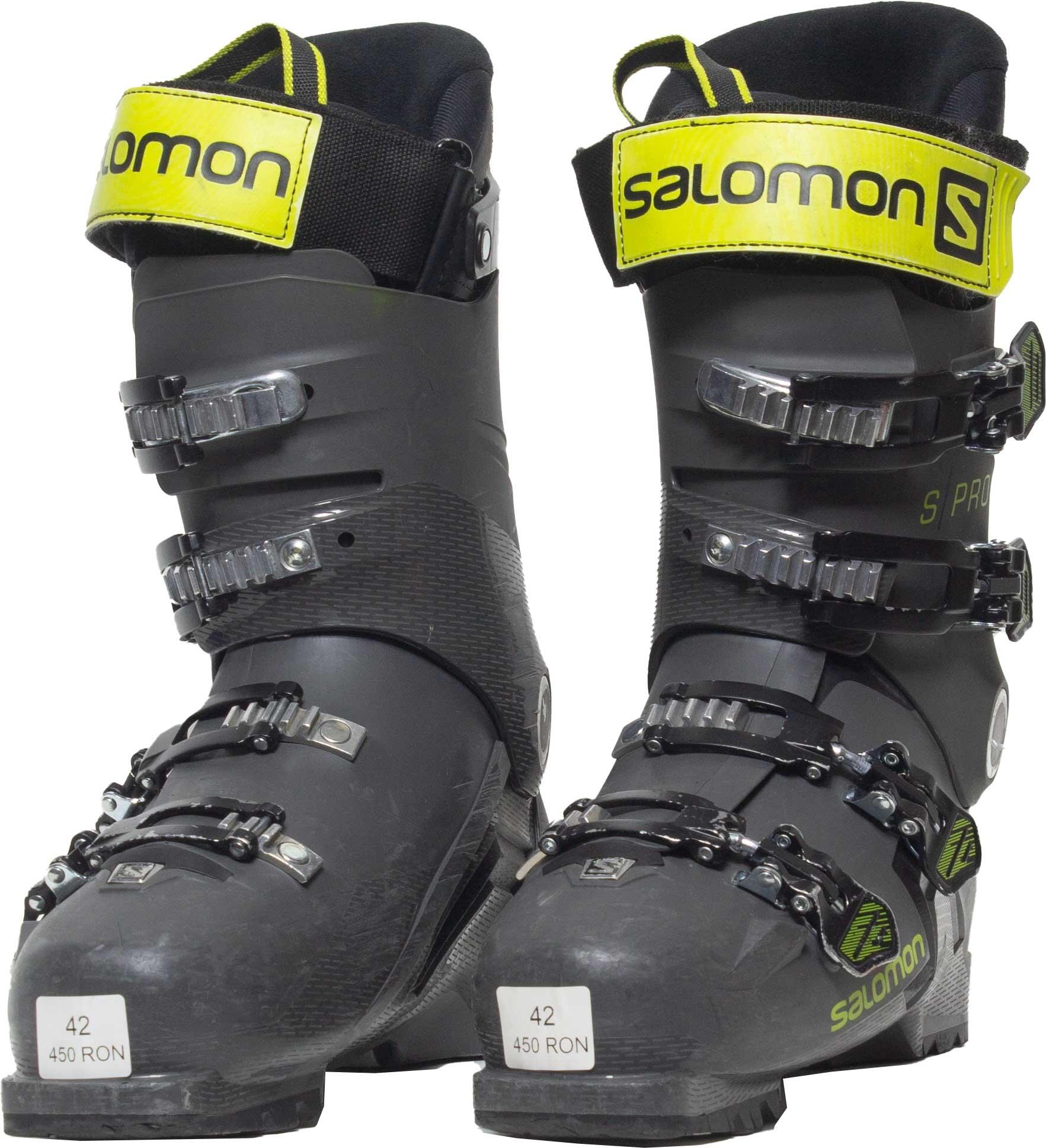 Tweedehands Skischoenen - SALOMON S Pro R110, 45 EU, Goede staat 2/3
